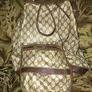 Gucci bag with smaller purse